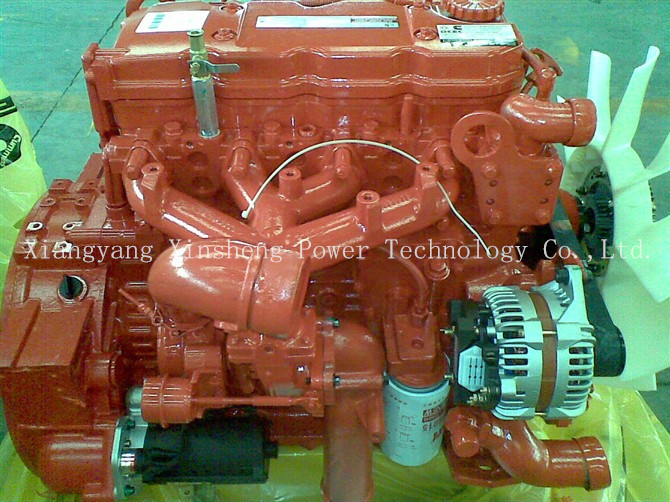 4 Cylinder Cummings Diesel Engine Motor For Truck 4.5L Displacement 140HP 103KW